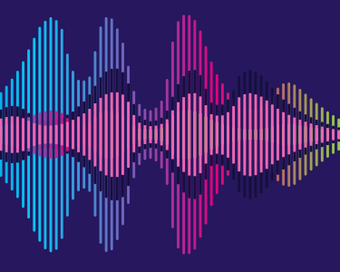 Illustration of soundwaves