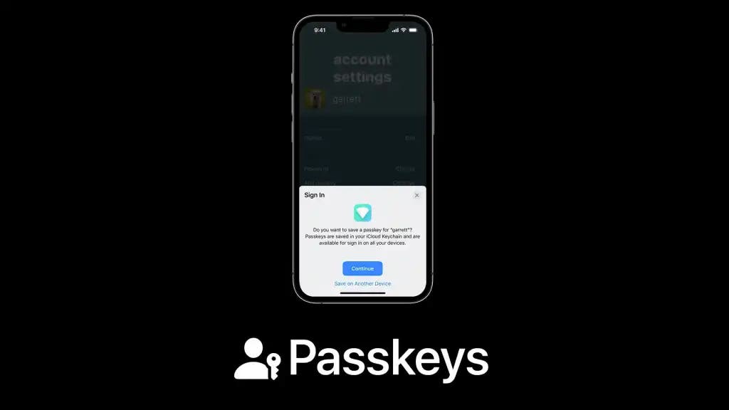 Apple Passkey