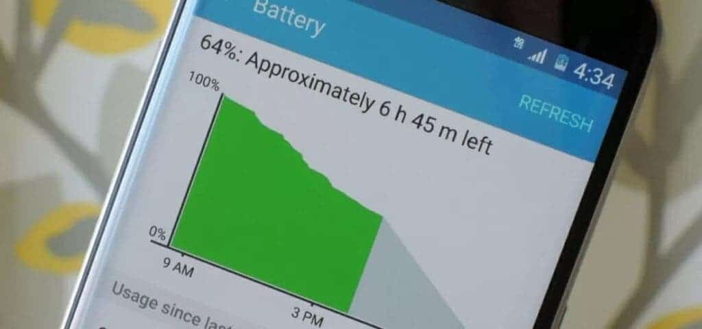 android battery life