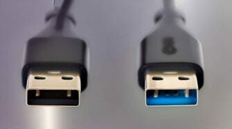 Blue USB