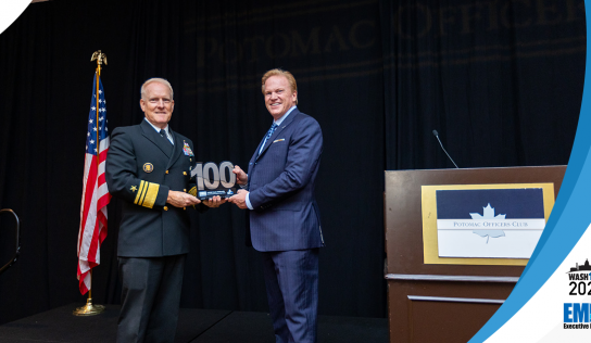 NGA Director Frank Whitworth Presented 2022 Wash100 Award By Executive Mosaic CEO Jim Garrettson