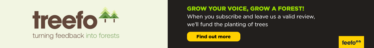 Grow your voice, Grow a forest treefo banner