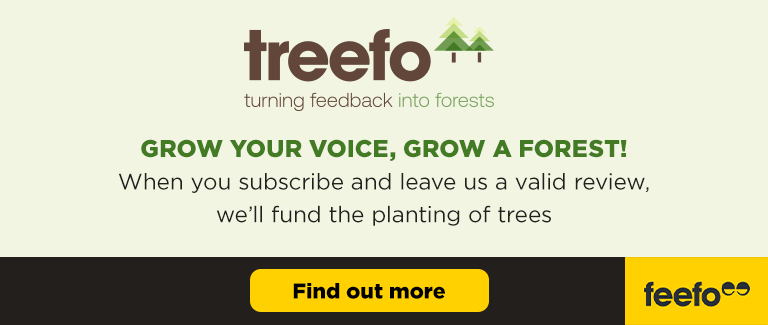 Grow your voice, Grow a forest treefo banner