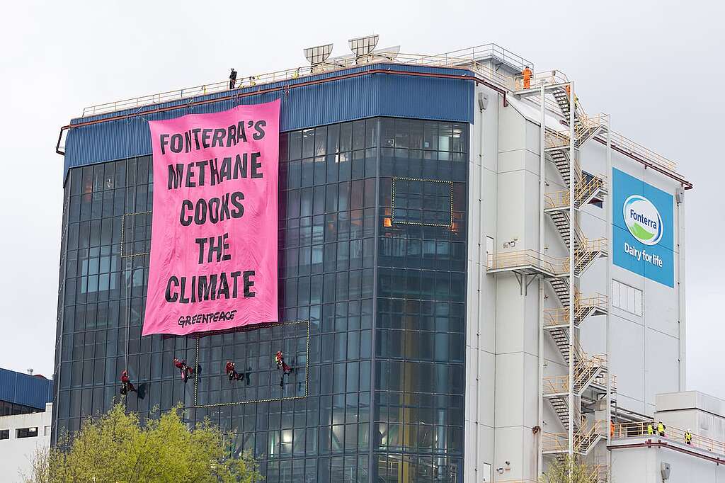 Fonterra methane cooks the climate