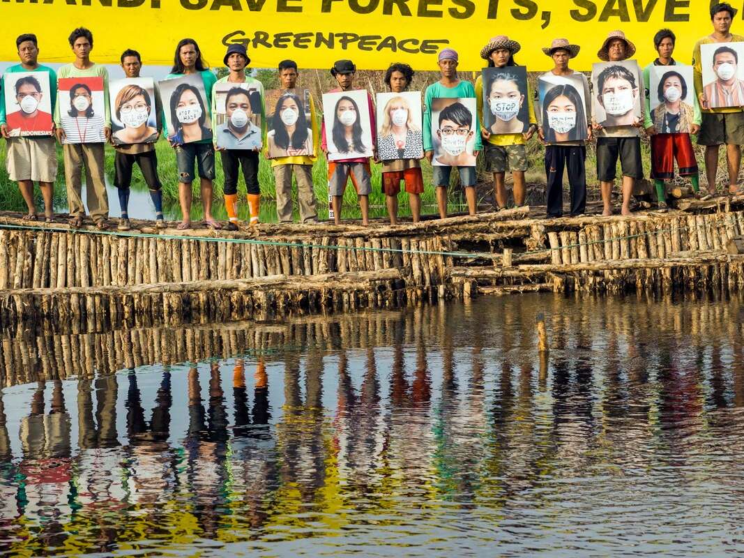 Damming Activity in Kalimantan. © Ardiles Rante / Greenpeace