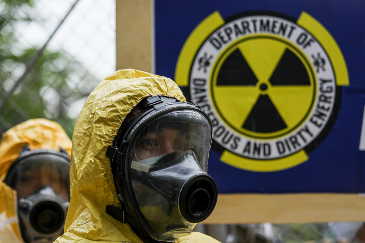 Anti-Nukes Protest in Manila. © Basilio Sepe / Greenpeace