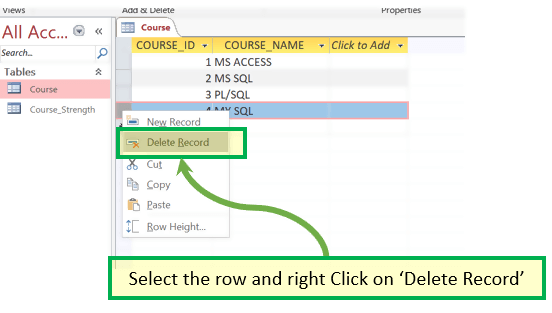 MS Access- Adding Data