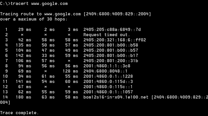 Traceroute