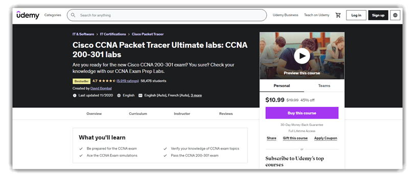 Cisco CCNA Packet Tracer Ultimate labs: CCNA 200-301 labs