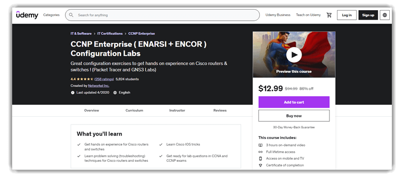 CCNP Enterprise ( ENARSI + ENCOR ) Configuration Labs