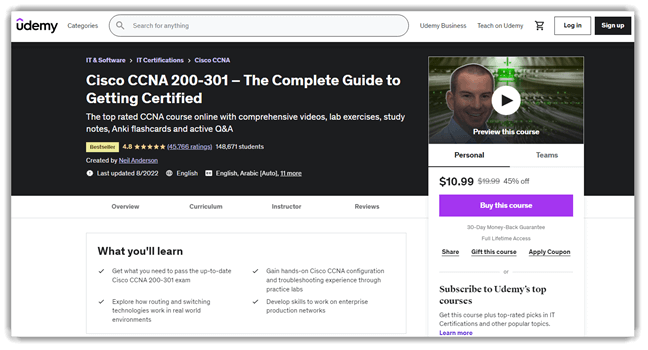 Cisco CCNA 200-301 – The Complete Guide to Getting Certified
