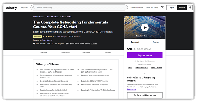 The Complete Networking Fundamentals Course