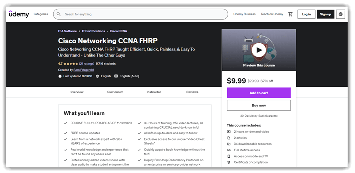 Cisco Networking CCNA FHRP