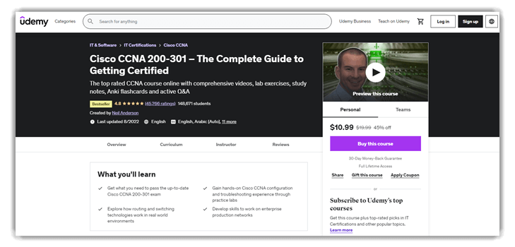 Cisco CCNA 200-301 – The Complete Guide to Getting Certified
