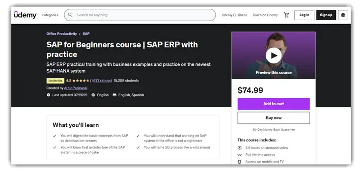 9 Best SAP ERP Training and Online Courses (%currentyear%)