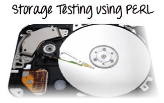 Storage Testing using Perl