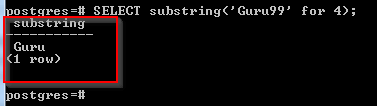 postgresql-substring