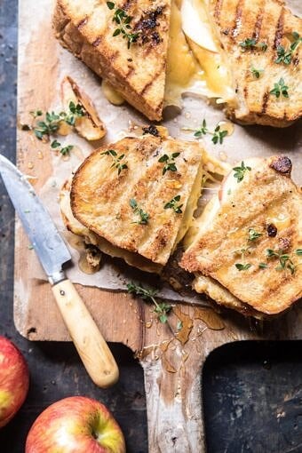 Honey, Apple, Cheddar, and Bacon Panini | halfbakedharvest.com @hbharvest