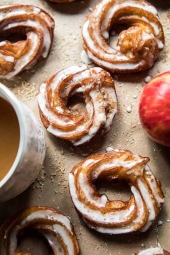 Mulled Apple Cider Chai French Crullers | halfbakedharvest.com @hbharvest