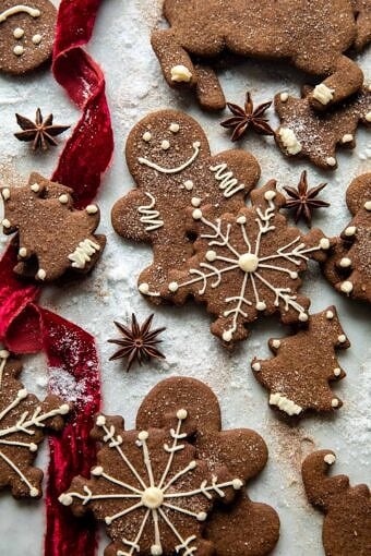 Chai Gingerbread Cookies | halfbakedharvest.com