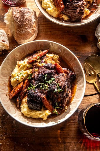 Red Wine Braised Pot Roast | halfbakedharvest.com