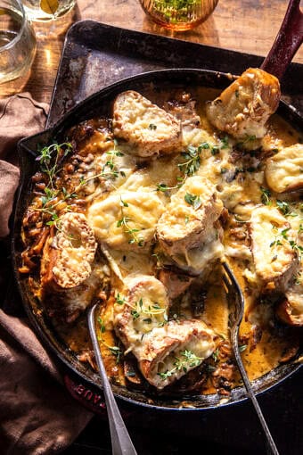 French Onion Smothered Chicken | halfbakedharvest.com