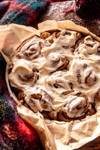 Big Fluffy Overnight Cinnamon Rolls | halfbakedharvest.com