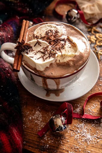 Polar Express Hot Chocolate | halfbakedharvest.com