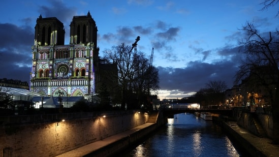 The grand reopening of Notre Dame will be a two-part event. On Saturday evening, Archbishop Laurent Ulrich will lead over 1,500 guests through a ceremonial service to mark the building's return to the world stage.(REUTERS)