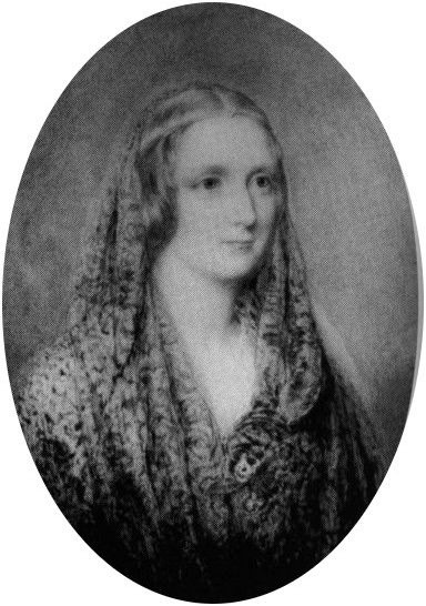 Mary Shelley, by Reginald Easton (1820)