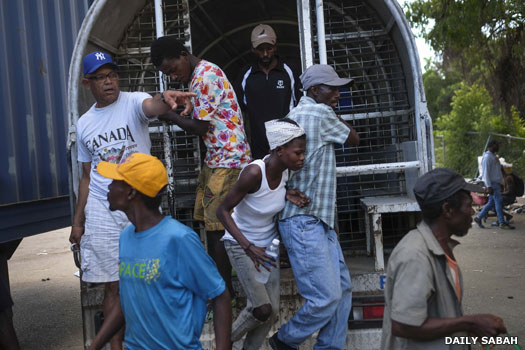 Haitian immigrants in Dominican Republic in 2021