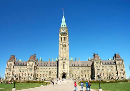 Canada's Parliament building