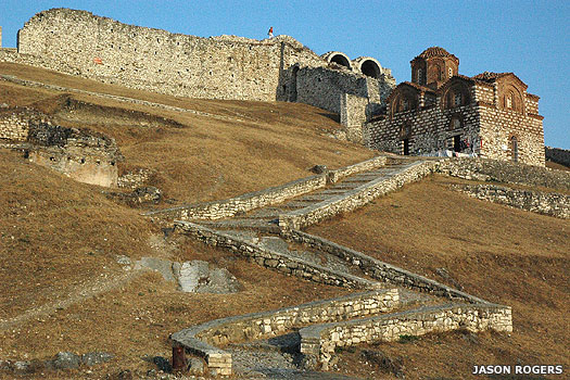 Citadel of Berat in Albania