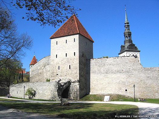 Tallinn's medieval city walls