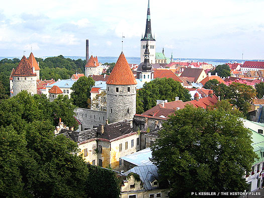 Tallinn's medieval city walls