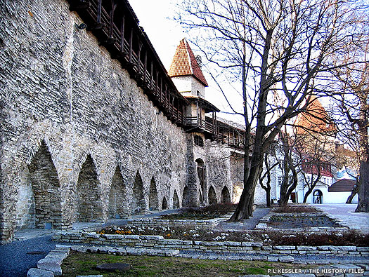 Tallinn's medieval city walls