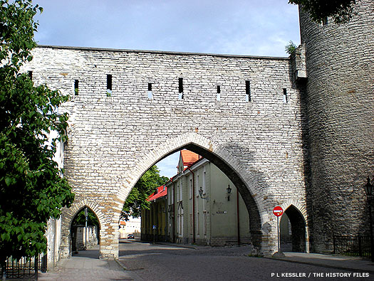 Tallinn's medieval city walls