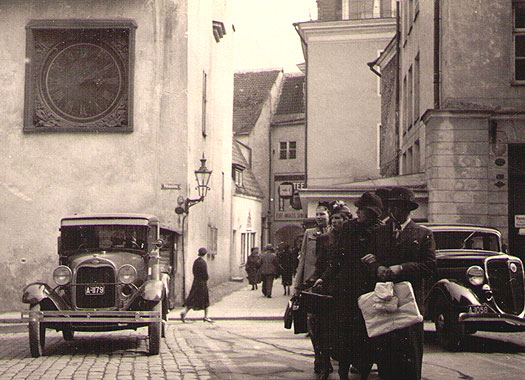 Tallinn in Estonia in 1938