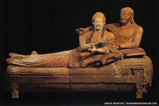 Etruscan sarcophagus