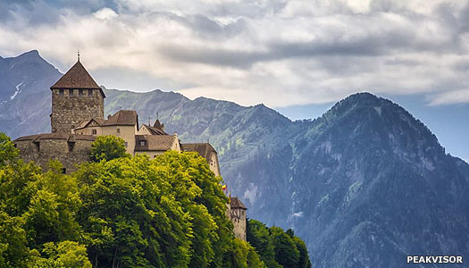 Vaduz Castle in Liechtenstein