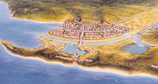 Artist's impression of Troy