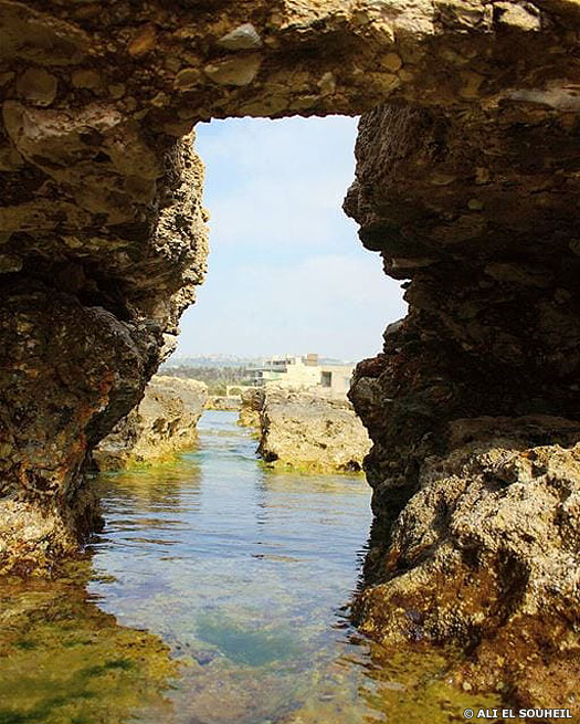 Ruins of Sarepta in Lebanon