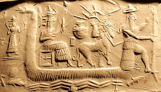 Sumerian flood tablet