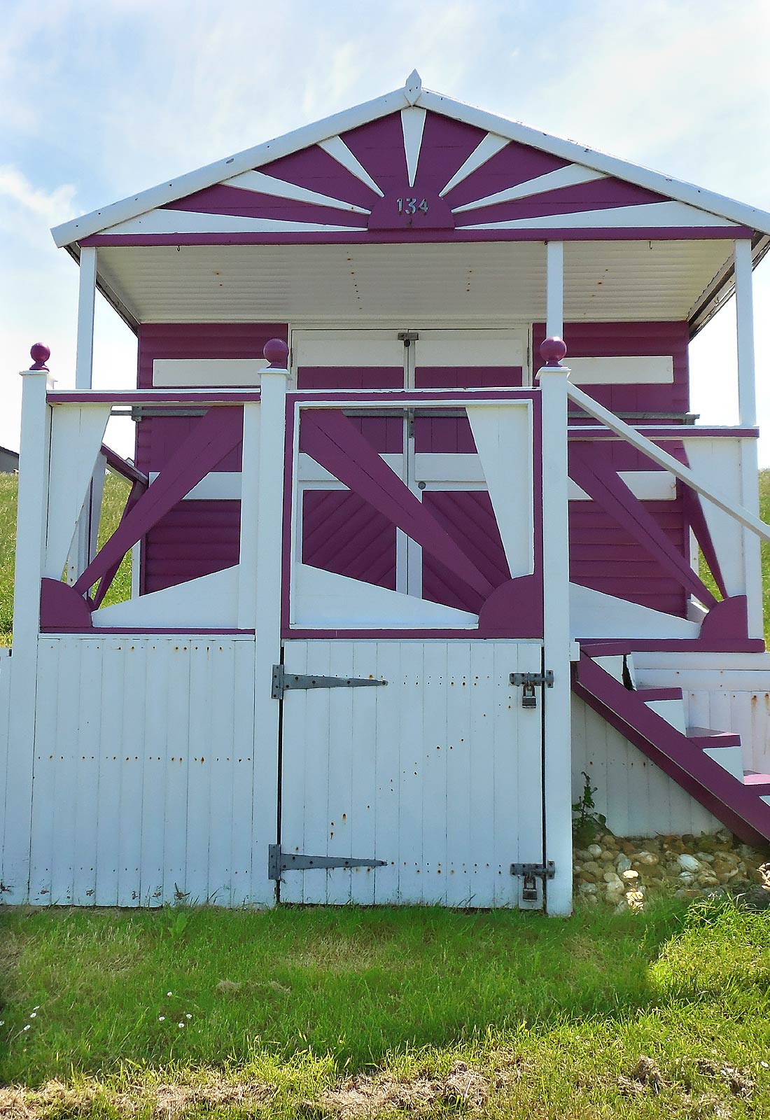 Beach Hut No 134, Tankerton, Whitstable, Kent, by Peter Kessler