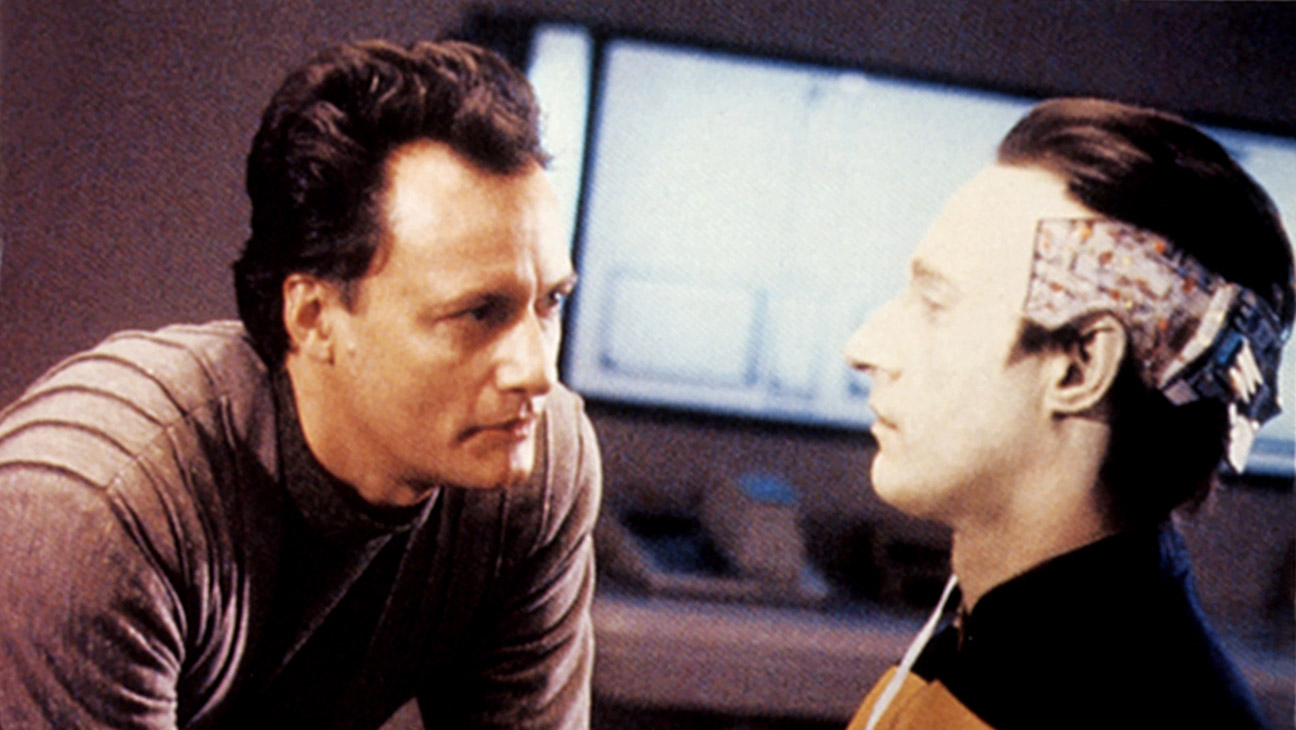 STAR TREK: THE NEXT GENERATION, 1987-94, John DeLancie, Brent Spiner