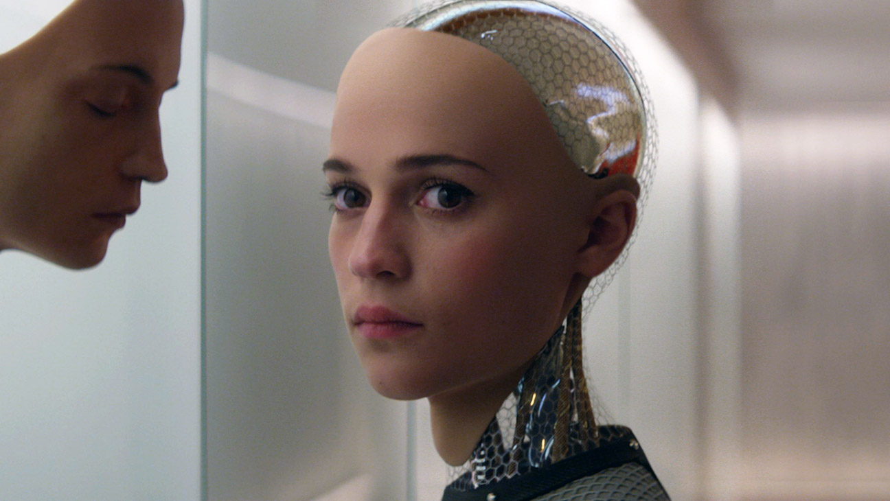 EX MACHINA, Alicia Vikander, 2015.