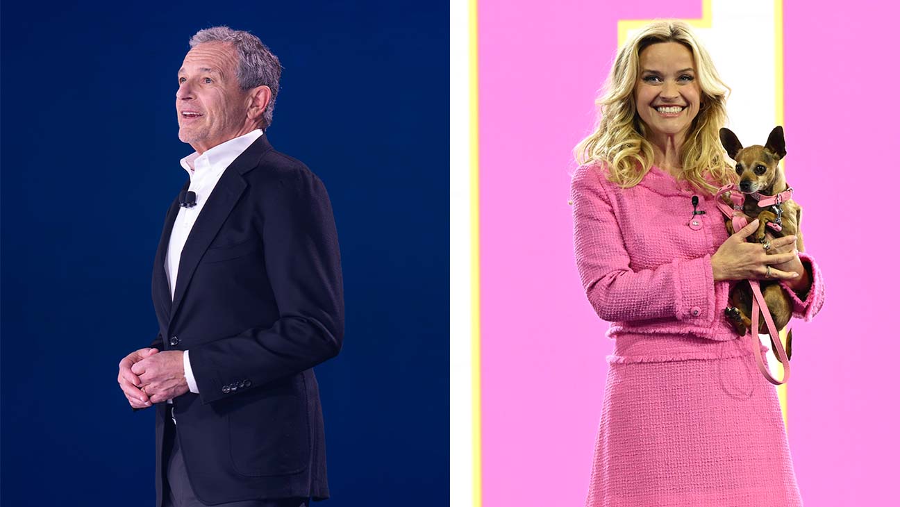 Bob Iger and Reese Witherspoon