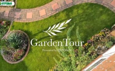 🕊Garden Tour🕊33：西洋の芝生の小道やドーナツ型の花壇が圧巻のお花があふれるお庭