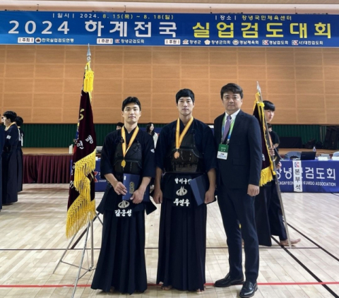 달서구청 검도부 김운성, 전국실업대회 5단부 우승