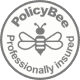 Policy Bee Logo, Professional Insurance, Copywriter, Freelance Copywriter, Copywriter in Liverpool